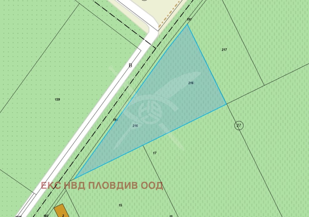 Продава ПАРЦЕЛ, с. Браниполе, област Пловдив