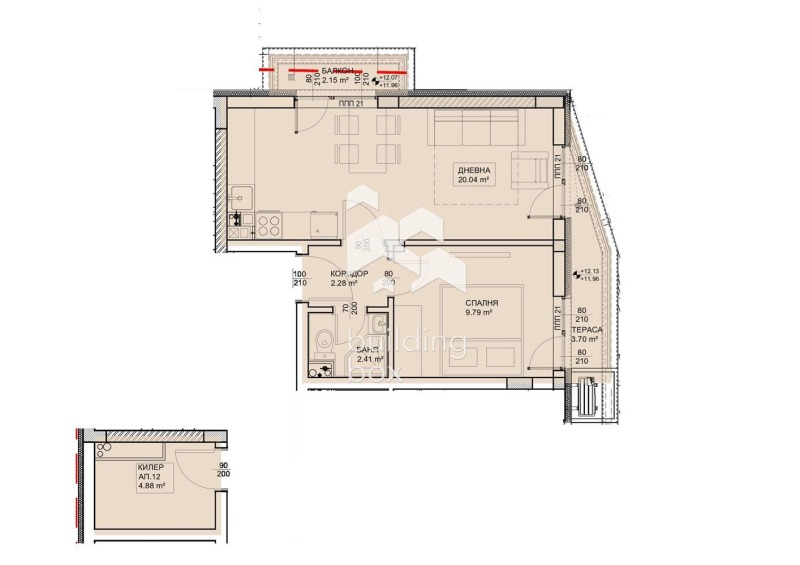 Продава 2-СТАЕН, гр. Варна, Изгрев, снимка 3 - Aпартаменти - 46997413