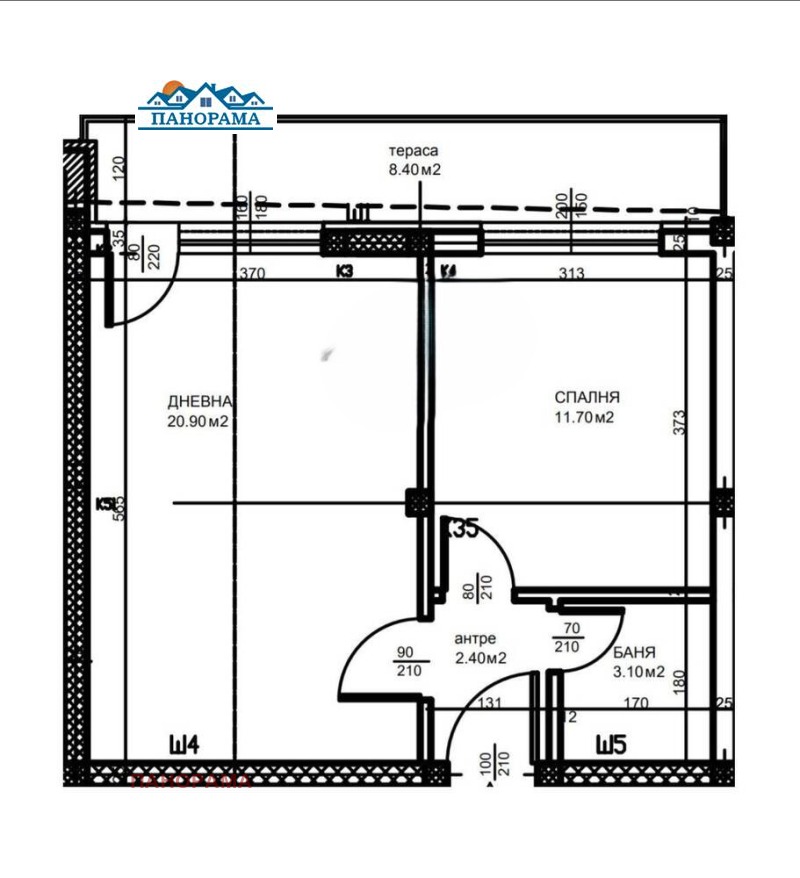Zu verkaufen  1 Schlafzimmer Plowdiw , Trakija , 61 qm | 16189098 - Bild [3]