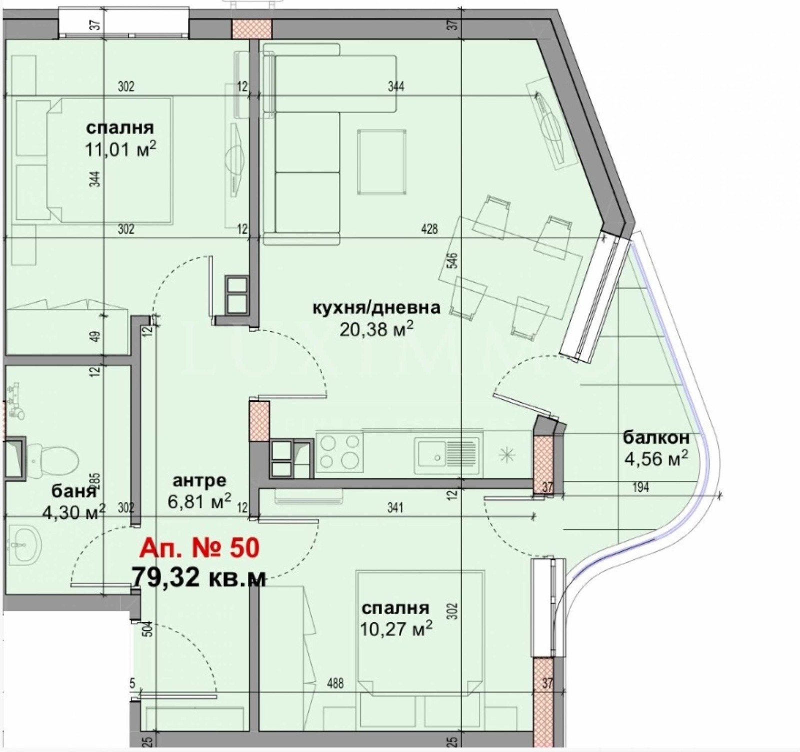 Продава 3-СТАЕН, гр. Приморско, област Бургас, снимка 2 - Апартаменти - 55843099