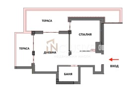 1 спальня Овча купел, София 5