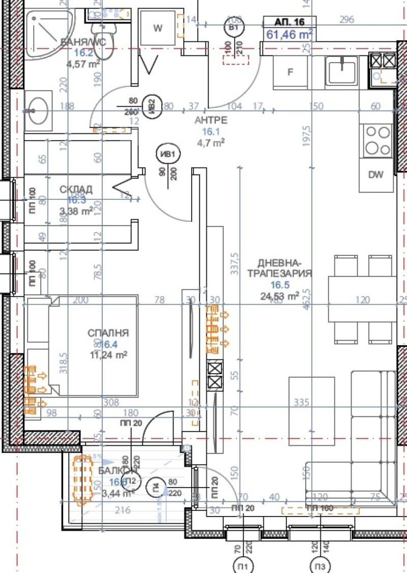 Продава 2-СТАЕН, гр. София, Обеля 2, снимка 3 - Апартаменти - 52525208