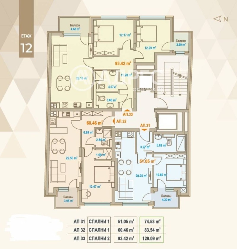 Продава 2-СТАЕН, гр. София, Център, снимка 4 - Апартаменти - 52561194