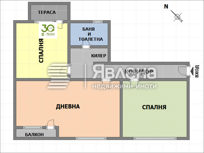 Продава 3-СТАЕН, гр. Варна, Център, снимка 2 - Aпартаменти - 48951784