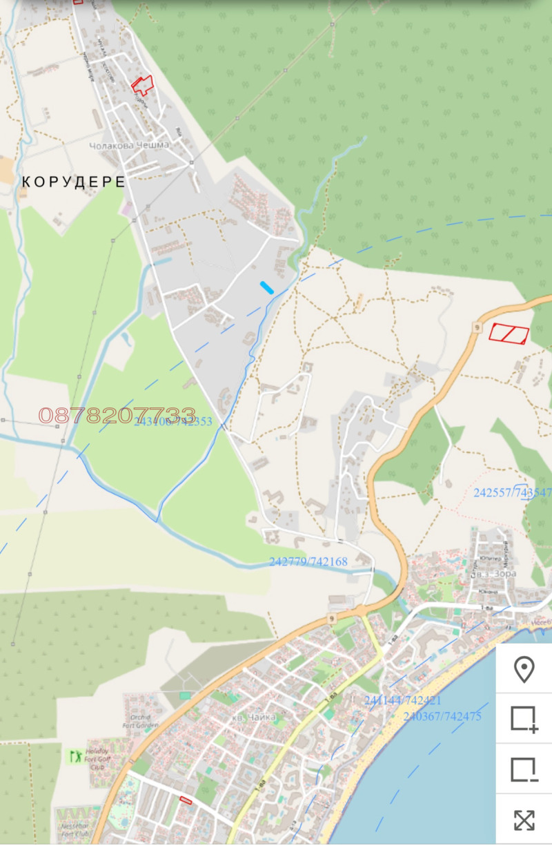 Продава  Парцел област Бургас , с. Кошарица , 999 кв.м | 22400637 - изображение [3]