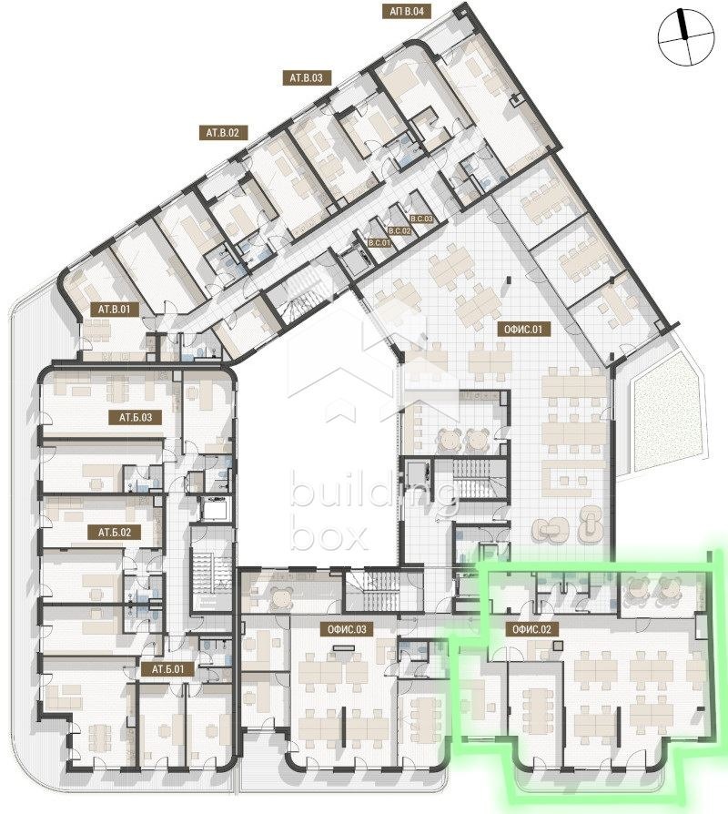 Продава ОФИС, гр. Пловдив, Център, снимка 3 - Офиси - 54249839