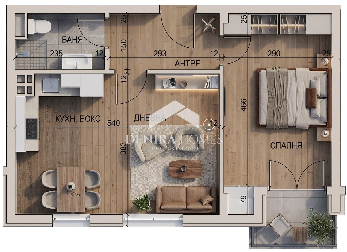 Продава 2-СТАЕН, гр. София, Овча купел, снимка 4 - Апартаменти - 55517429