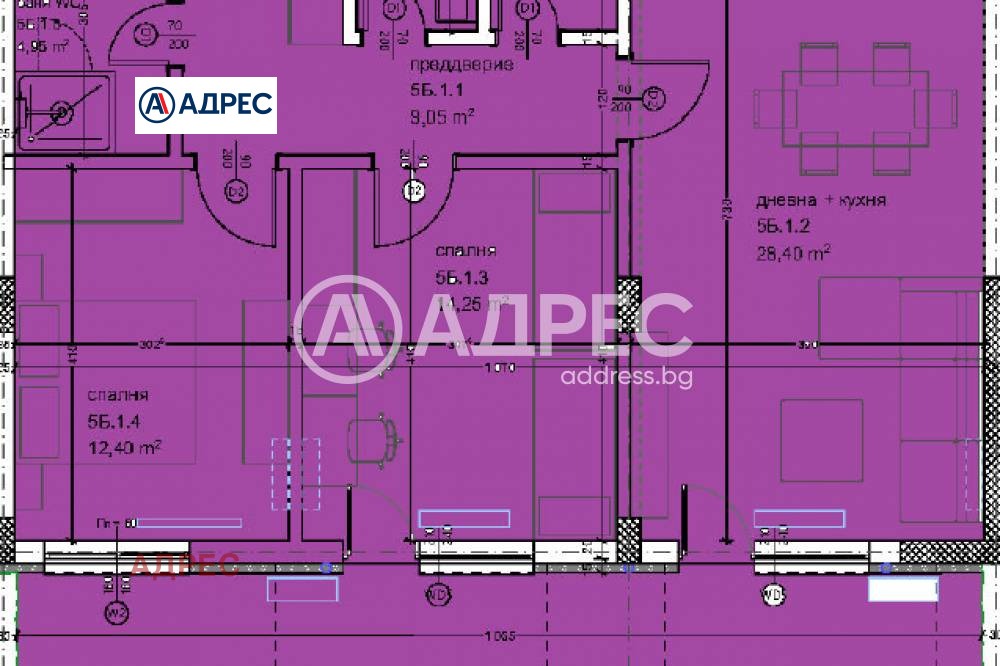 Продава 3-СТАЕН, гр. Варна, Кайсиева градина