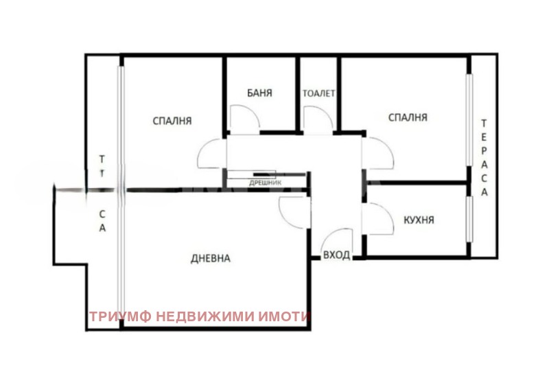 Продава 4-СТАЕН, гр. Варна, Чайка, снимка 10 - Апартаменти - 53504472