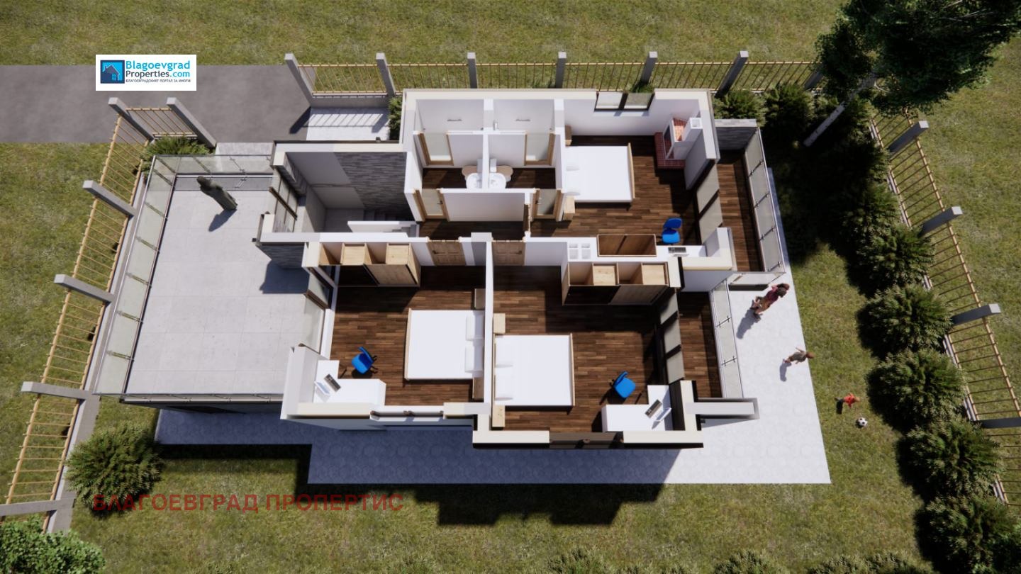 Продава КЪЩА, гр. Благоевград, Струмско, снимка 2 - Къщи - 54325239