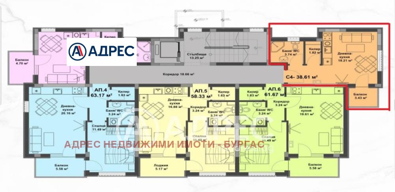 Продава 1-СТАЕН, к.к. Слънчев бряг, област Бургас, снимка 2 - Aпартаменти - 46765497