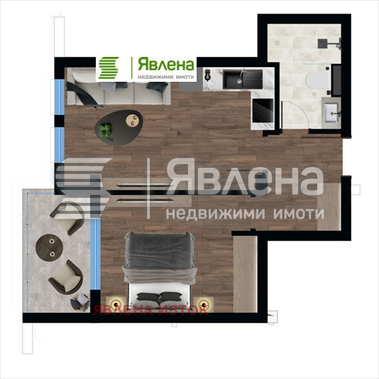 Продава 2-СТАЕН, гр. София, Горубляне