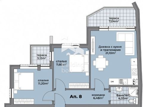 Продава 3-СТАЕН, гр. Варна, Аспарухово, снимка 5 - Aпартаменти - 48296104