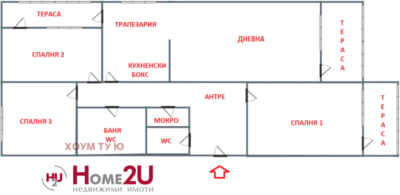 Продава 4-СТАЕН, гр. София, Хиподрума, снимка 13 - Aпартаменти - 49371623