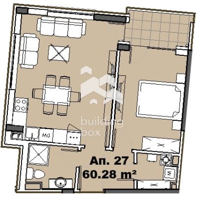 Na prodej  1 ložnice Sofia , Karpuzica , 71 m2 | 45411180 - obraz [12]