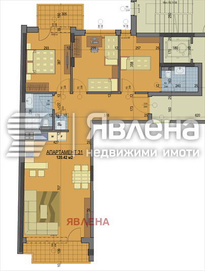 На продаж  3 кімнатна София , Банишора , 120 кв.м | 87837184 - зображення [2]