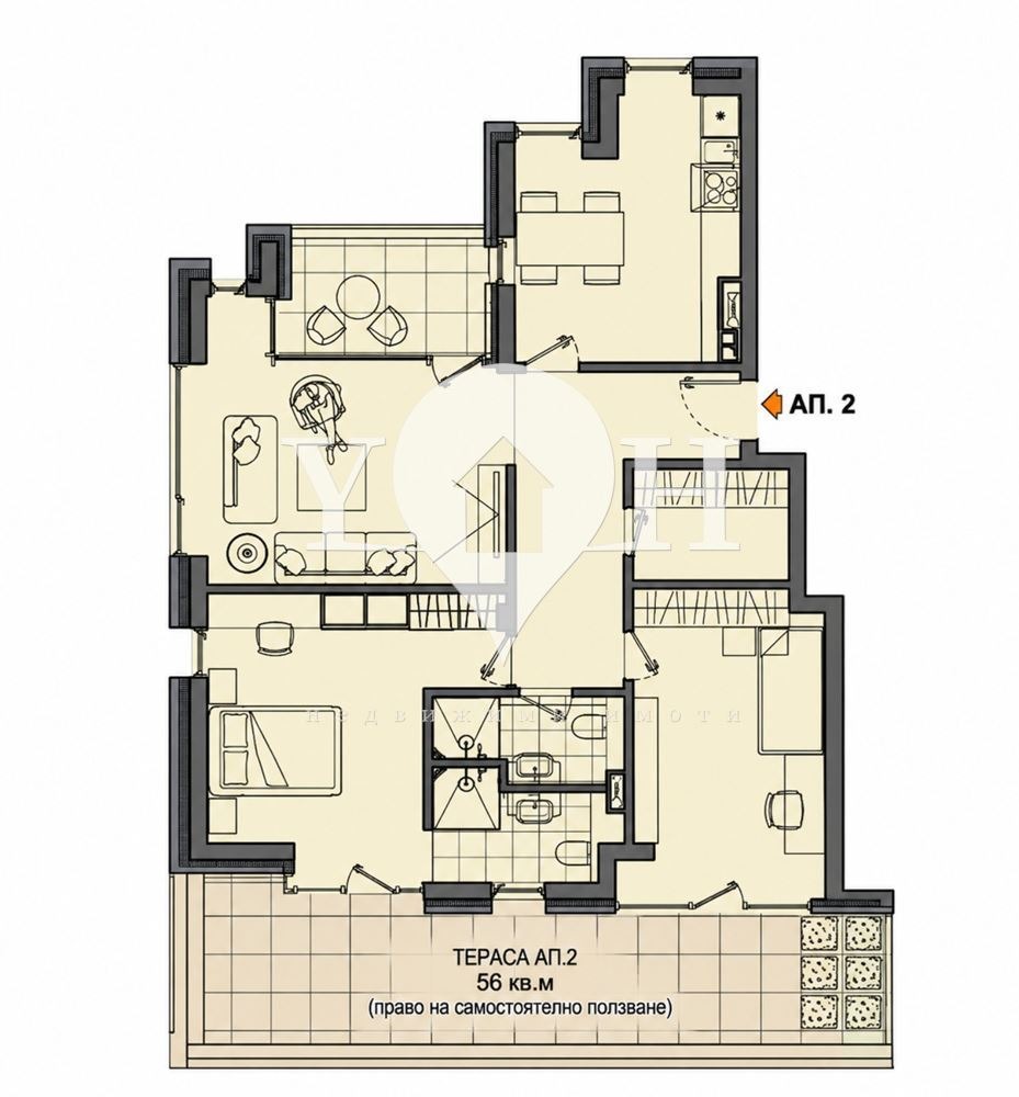 Продава 3-СТАЕН, гр. София, Борово, снимка 13 - Апартаменти - 56702637