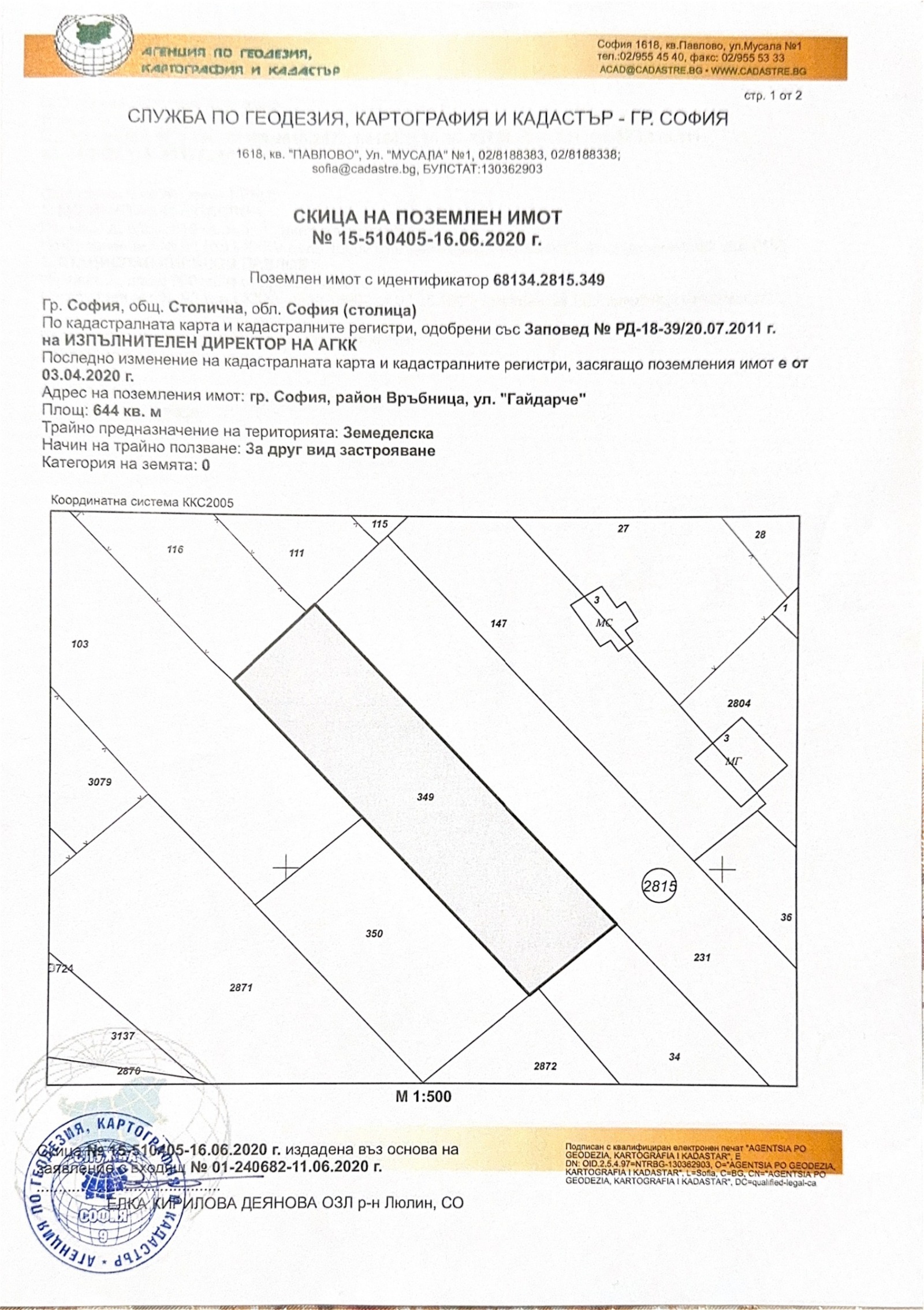 Продава ПАРЦЕЛ, гр. София, Връбница 2, снимка 2 - Парцели - 53141747