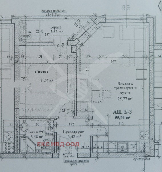 Продается  1 спальня Пловдив , Христо Смирненски , 64 кв.м | 54811754