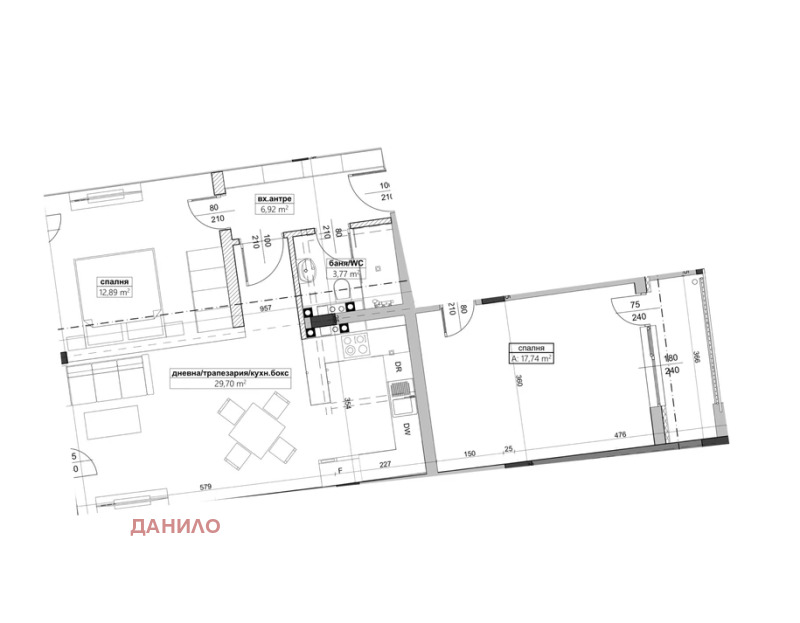 Продава 3-СТАЕН, гр. Велико Търново, Бузлуджа, снимка 10 - Aпартаменти - 48952873