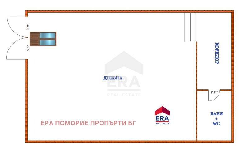 Продава 1-СТАЕН, гр. Поморие, област Бургас, снимка 5 - Aпартаменти - 48986309