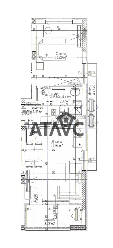 Продава 2-СТАЕН, гр. Пловдив, Беломорски, снимка 2 - Aпартаменти - 48193427