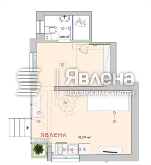 Продава  2-стаен град София , Център , 52 кв.м | 99414792 - изображение [3]
