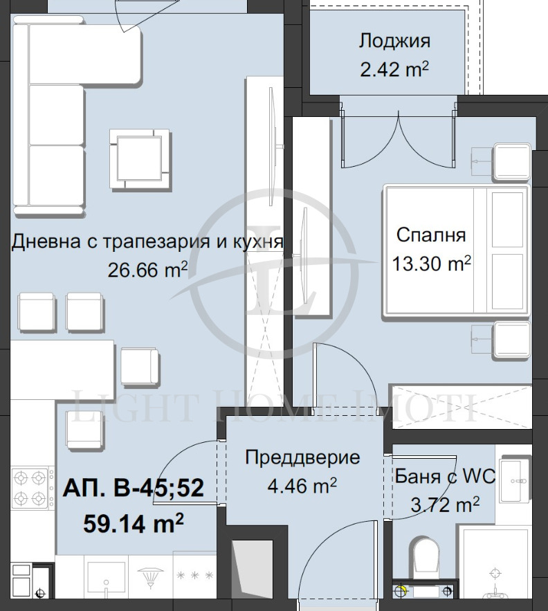 Продава  2-стаен град Пловдив , Христо Смирненски , 76 кв.м | 76649905 - изображение [5]