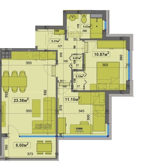 Продава 3-СТАЕН, гр. Варна, Чайка, снимка 12 - Апартаменти - 55927576
