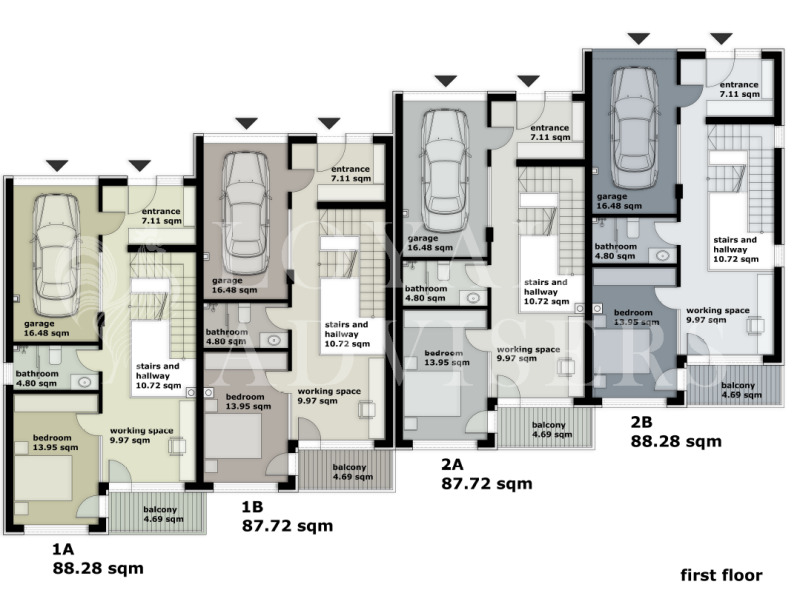 Till salu  Hus Varna , m-t Manastirski rid , 263 kvm | 15237259 - bild [10]