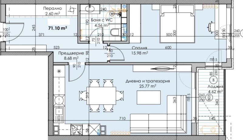 Продава 2-СТАЕН, гр. Пловдив, Кършияка, снимка 2 - Aпартаменти - 47594006