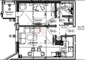 1 slaapkamer Krasna poljana 2, Sofia 1