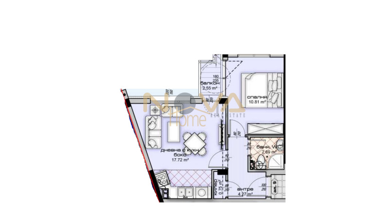 Продава  2-стаен град Варна , Владислав Варненчик 1 , 55 кв.м | 40144457