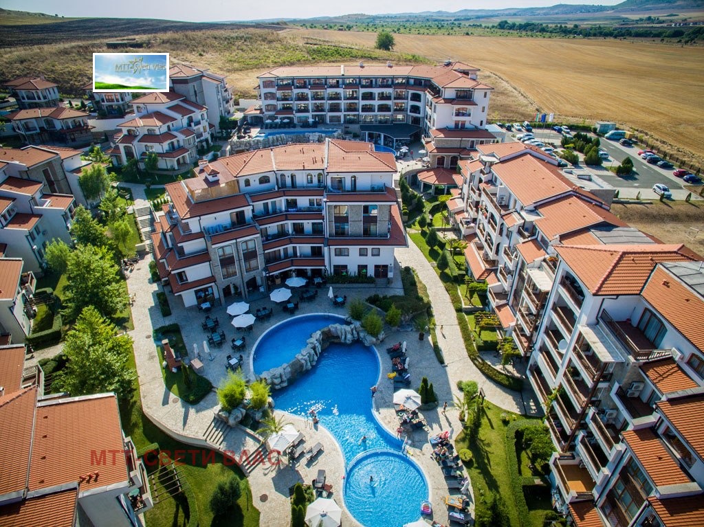 Продава 2-СТАЕН, гр. Ахелой, област Бургас, снимка 3 - Апартаменти - 55292809