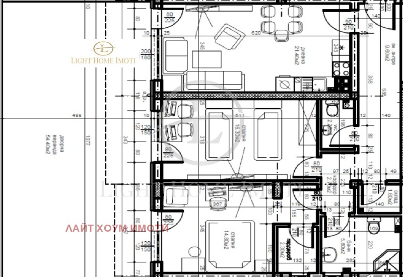 Na prodej  2 ložnice Plovdiv , Južen , 152 m2 | 83760334 - obraz [13]