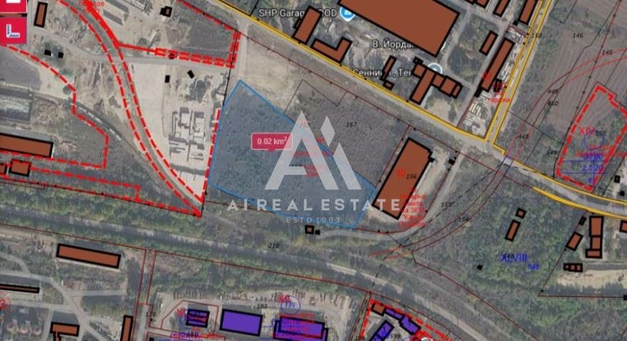 Продава ПАРЦЕЛ, гр. Плевен, Индустриална зона - Запад, снимка 2 - Парцели - 55848175