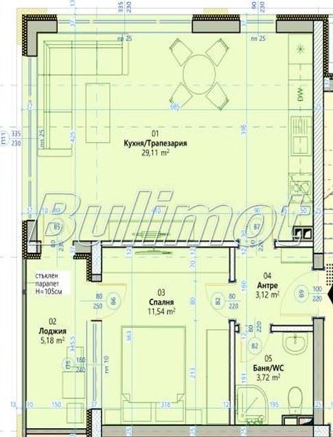 Продава 2-СТАЕН, гр. Варна, к.к. Чайка, снимка 9 - Апартаменти - 51193838