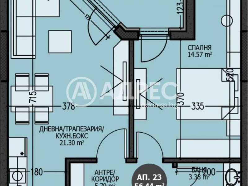 Продава 2-СТАЕН, гр. София, Младост 4, снимка 1 - Aпартаменти - 49591572