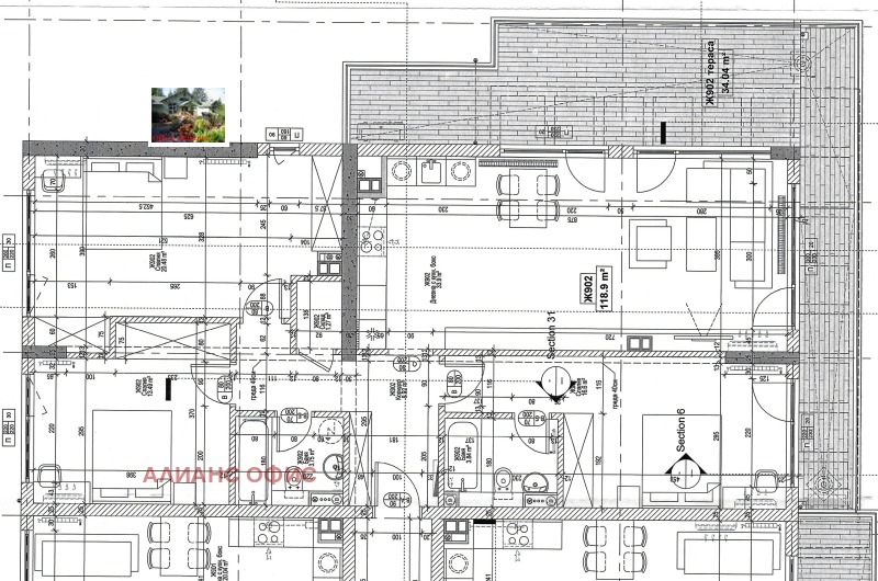 Продава  4-стаен град София , Полигона , 180 кв.м | 85390850 - изображение [15]