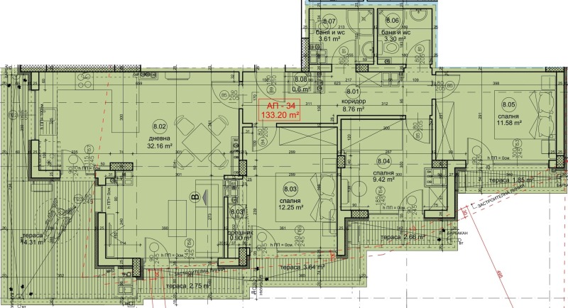 Продава  4-стаен град Варна , Левски 1 , 149 кв.м | 60679127 - изображение [2]