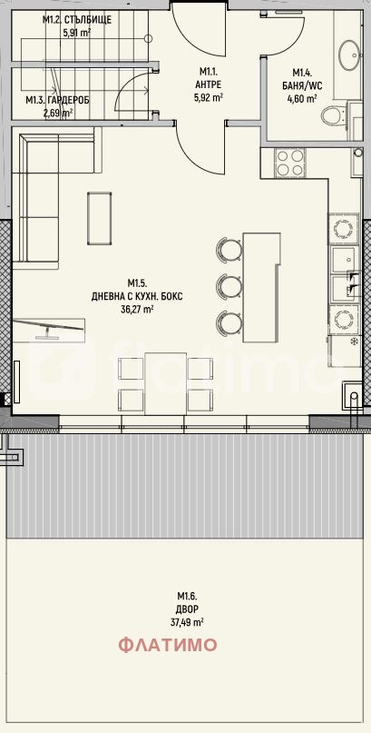 For Sale  Maisonette Sofia , v.z.Kinotsentara 3 chast , 147 sq.m | 56561138 - image [2]