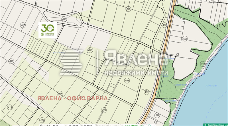 Til salg  Grund region Varna , Byala , 2002 kvm | 57075386 - billede [4]