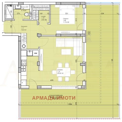 Продава  2-стаен град Пловдив , Беломорски , 131 кв.м | 47956174 - изображение [12]