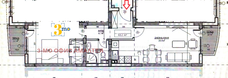 Продава 2-СТАЕН, гр. София, Младост 4, снимка 15 - Aпартаменти - 49595010