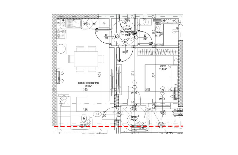 Продава 2-СТАЕН, гр. София, Младост 4, снимка 2 - Апартаменти - 53566083