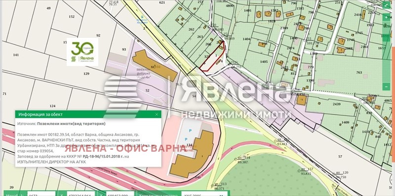 Продава ПАРЦЕЛ, гр. Варна, Летище, снимка 4 - Парцели - 54861003