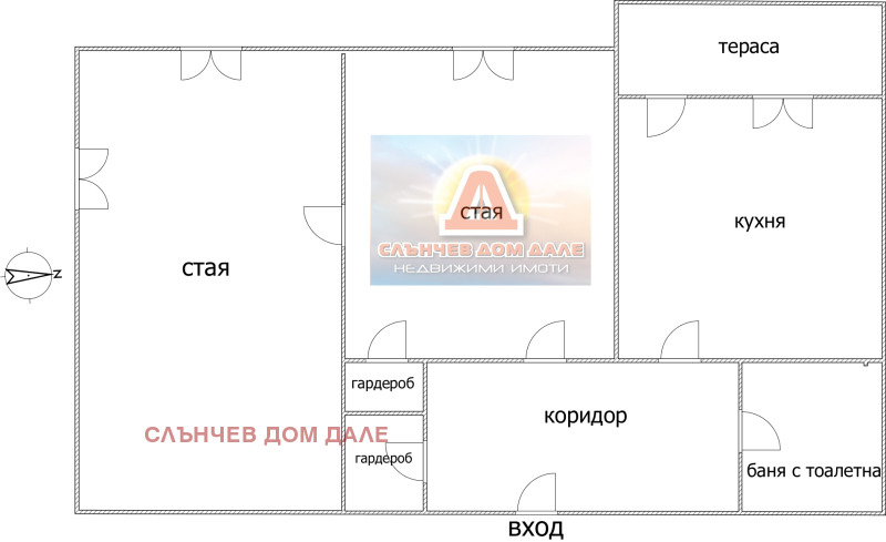 Продава 2-СТАЕН, гр. Шумен, Математическа гимназия, снимка 1 - Aпартаменти - 49546845