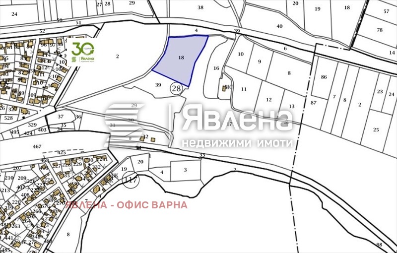 Продава ПАРЦЕЛ, с. Страшимирово, област Варна, снимка 3 - Парцели - 54744209