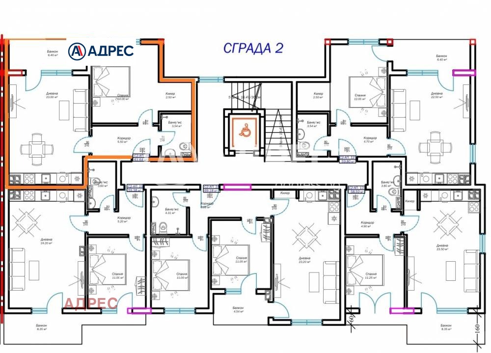 Продава 2-СТАЕН, гр. Варна, м-т Пчелина, снимка 3 - Апартаменти - 54638523