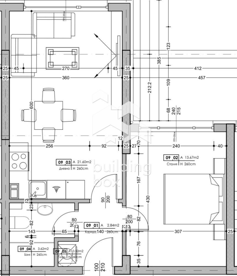 Na prodej  1 ložnice Plovdiv , Karšijaka , 58 m2 | 79686021 - obraz [2]